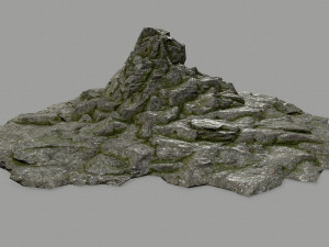 rock set Model 3D