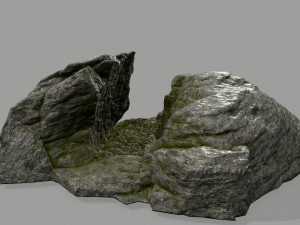 rock set Model 3D