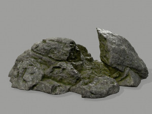 rock set Model 3D