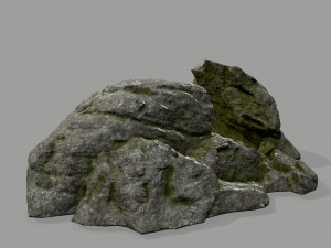 rock set Model 3D