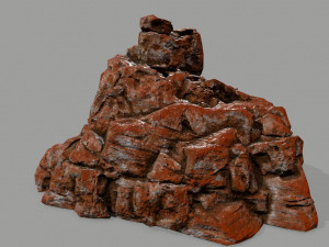 rock set 3D Model