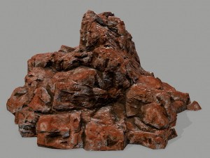 rock set 3D Model