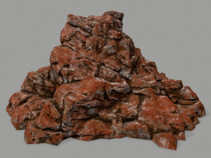 rock set 3D Model