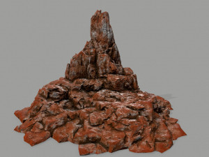 rock set 3D Model