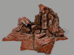 rock set 3D Model