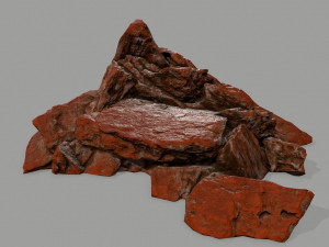 rock set 3D Model