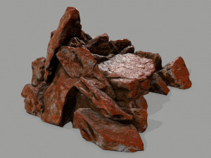 rock set 3D Model