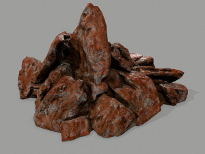 rock set 3D Model