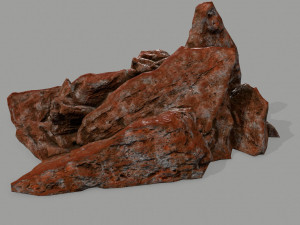 rock set 3D Model