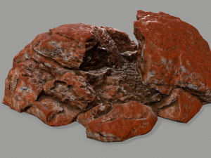 rock set 3D Model