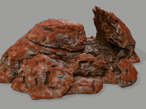 rock set 3D Model