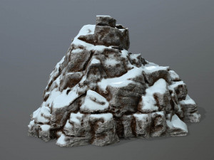 rock set Model 3D