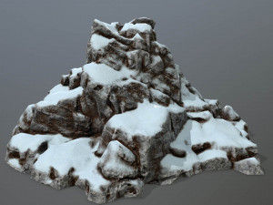 rock set Model 3D
