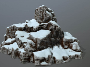 rock set Model 3D
