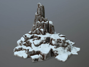 rock set Model 3D