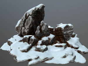 rock set Model 3D