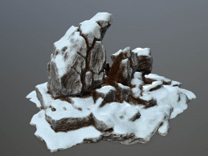 rock set Model 3D
