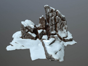 rock set Model 3D