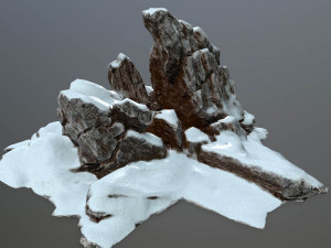 rock set Model 3D