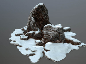 rock set Model 3D