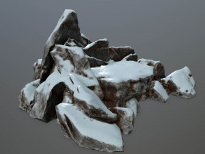 rock set Model 3D