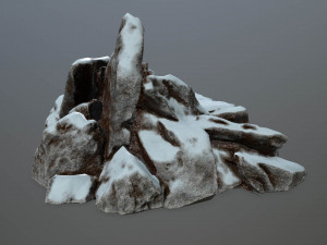 rock set Model 3D