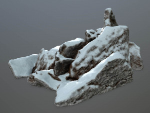 rock set Model 3D