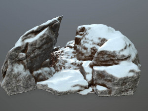 rock set Model 3D