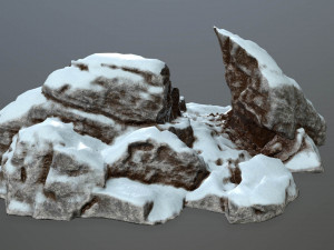 rock set Model 3D