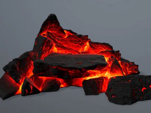 rock set 3D Model