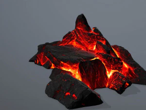 rock set 3D Model