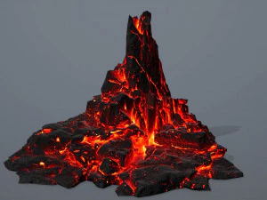 rock set 3D Model
