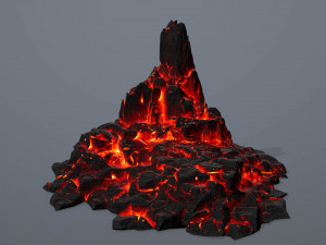 rock set Modèle 3D