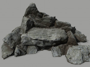 rocks set 3D Model