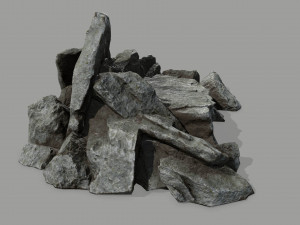 rocks set 3D Model