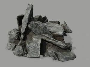 rocks set 3D Model