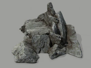 rocks set 3D Model