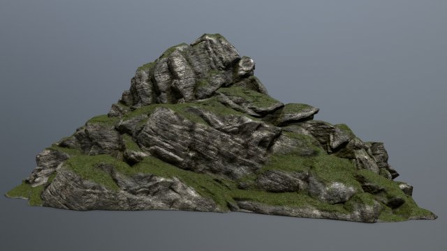 rocks Model 3D .c4d .max .obj .3ds .fbx .stl .blend 