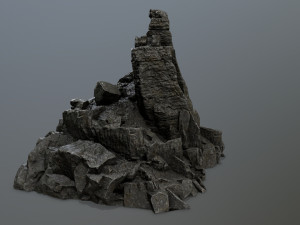 rocks 3D मॉडल