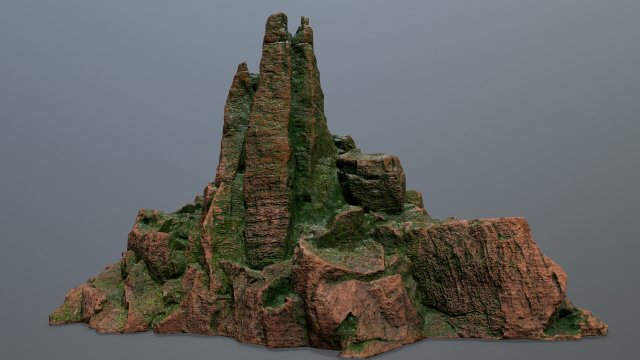 rocks 3D 模型 .c4d .max .obj .3ds .fbx .stl .blend