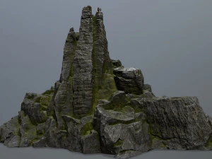 Felsen 3D Modell