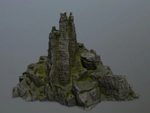 rocce Modello 3D