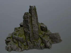 rocce Modello 3D
