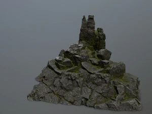 rocce Modello 3D