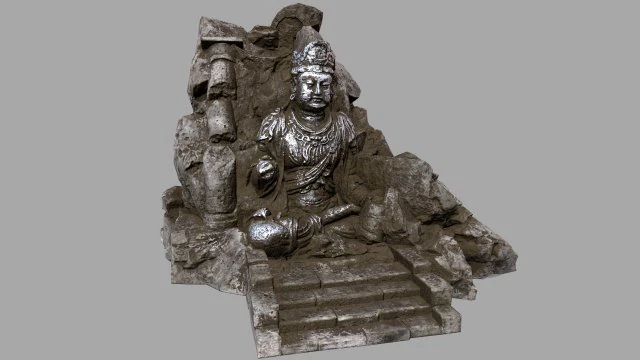 buda 1 3D Model .c4d .max .obj .3ds .fbx .stl .blend