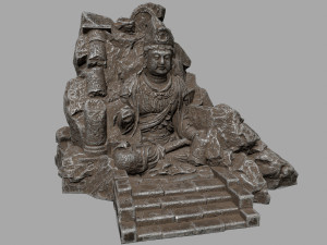 buda 3Dモデル