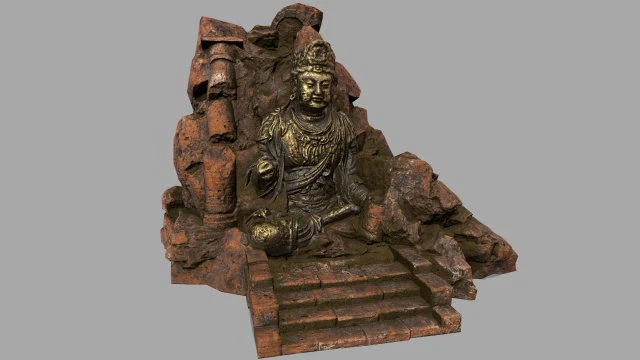 buda 1 3D Model .c4d .max .obj .3ds .fbx .stl .blend 