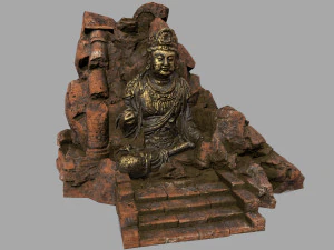 Buda 1 Modelo 3D