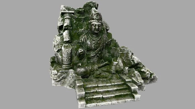 buda 1 3D Model .c4d .max .obj .3ds .fbx .stl .blend 