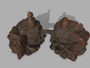 budha rock 3D Model